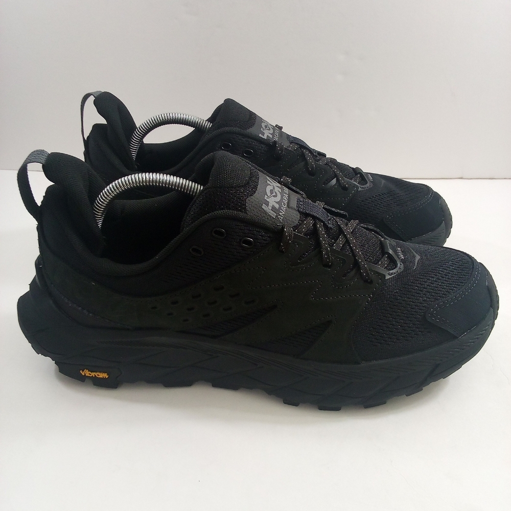 NEW Hoka Anacapa Breeze Low Men 10.5 Black Hiking Shoes